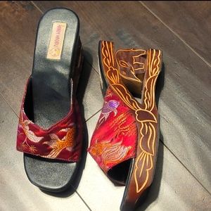 Mandy Maradu Wood Sandals